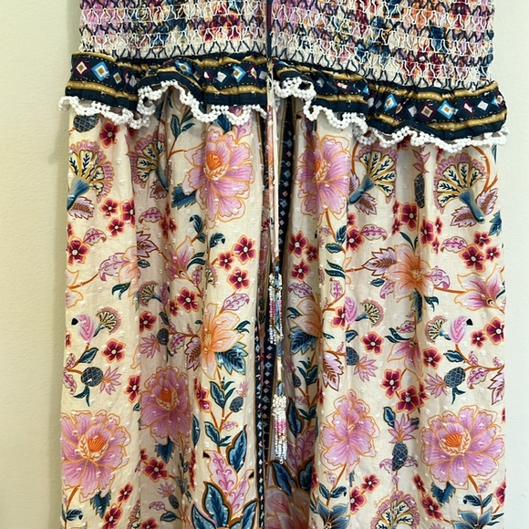 Farm Rio Floral V-Neck Maxi Dress size M - Picture 6 of 16